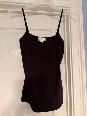 LOFT Wine color Slim Spaghetti Strap Camisole